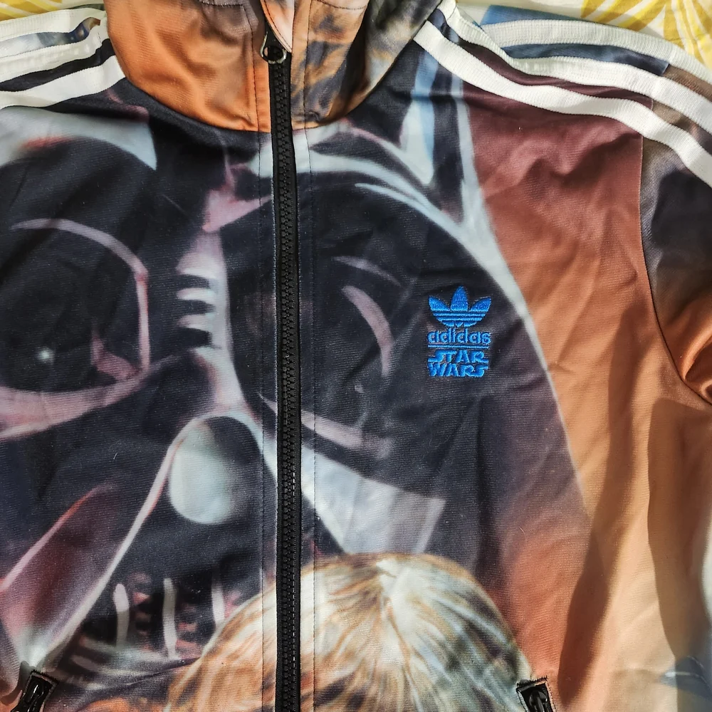 Adidas Star Wars Track Jacket with All Over Print - Picture 3 of 8